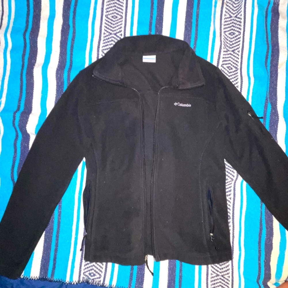 COLUMBIA FLEECE ZIP UP JACKET